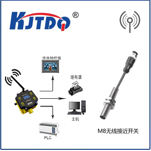 凱基特M8無線接近傳感器|無線傳感器產品型號-參數-接線圖